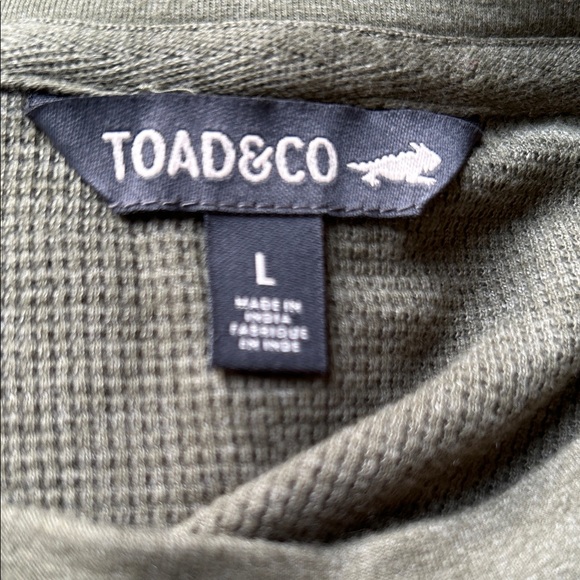 Toad&Co Forest Green Long Sleeve Tee - Picture 3 of 3